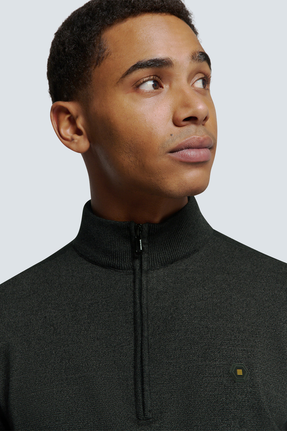 Pull col roulé Gris - NO EXCESS