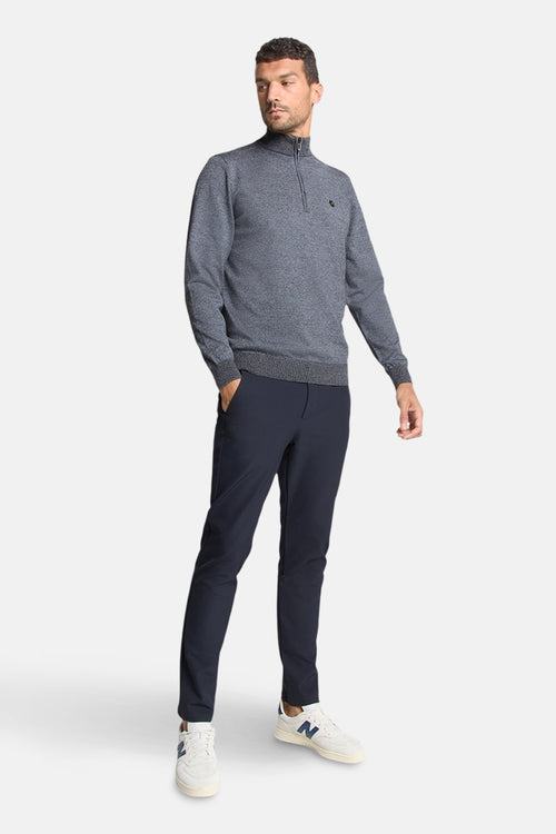 Pull col roulé bleu - NO EXCESS