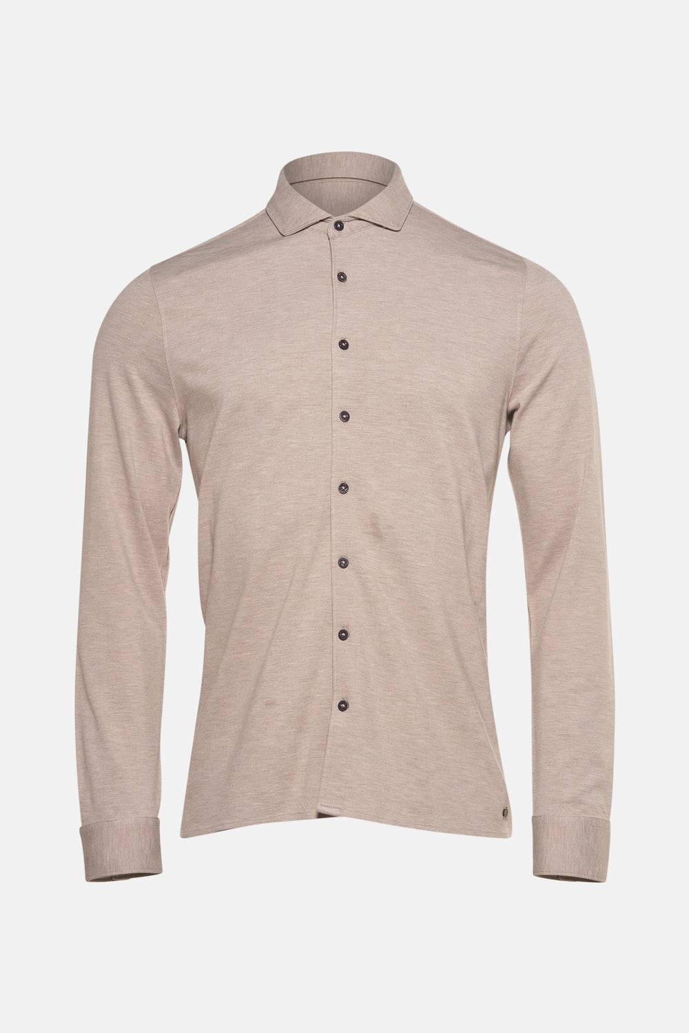 Hemd met lange mouwen - beige