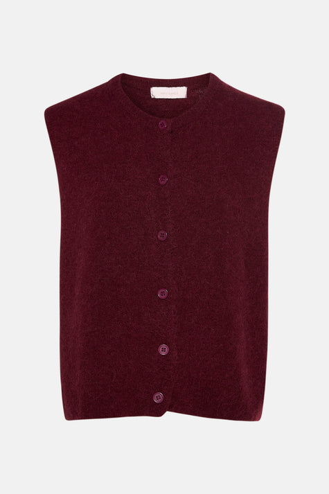 Gilet rood - AMELIE ET AMELIE