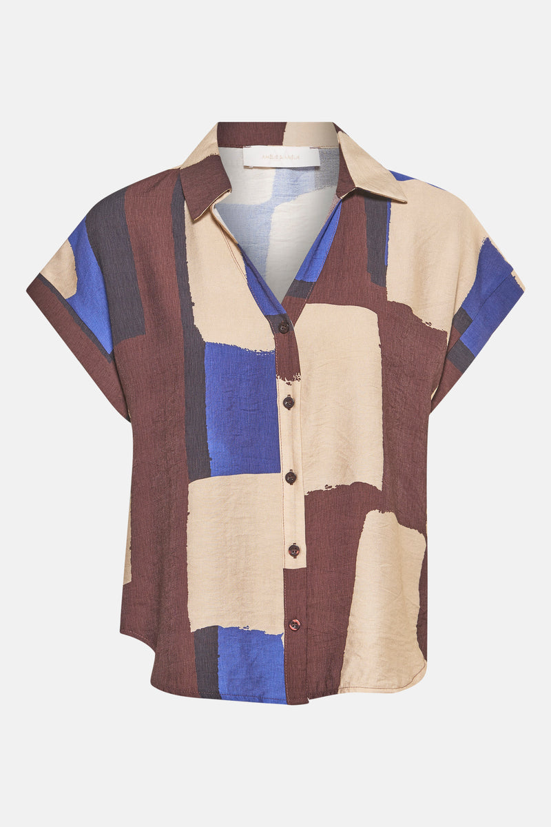Chemisier (manches courtes) Multicolore - AMELIE ET AMELIE