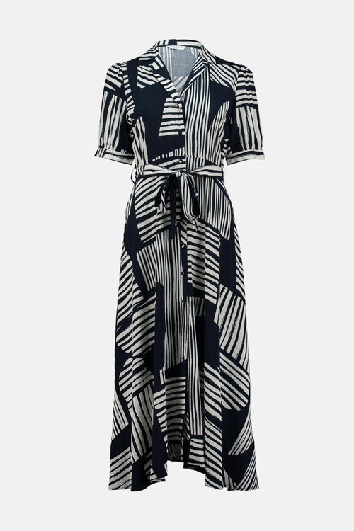Robe à manches courtes - Bleu