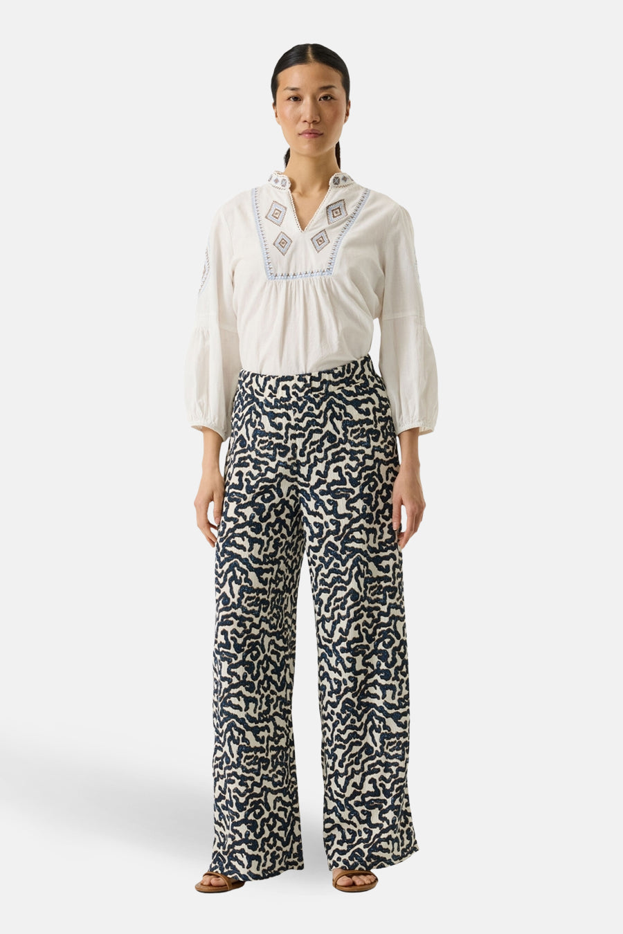 Pantalon - multicolore