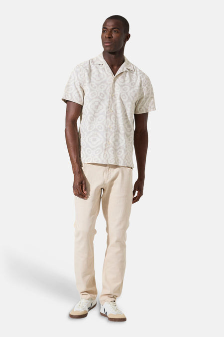 Chemise (manches courtes) beige - GARCIA