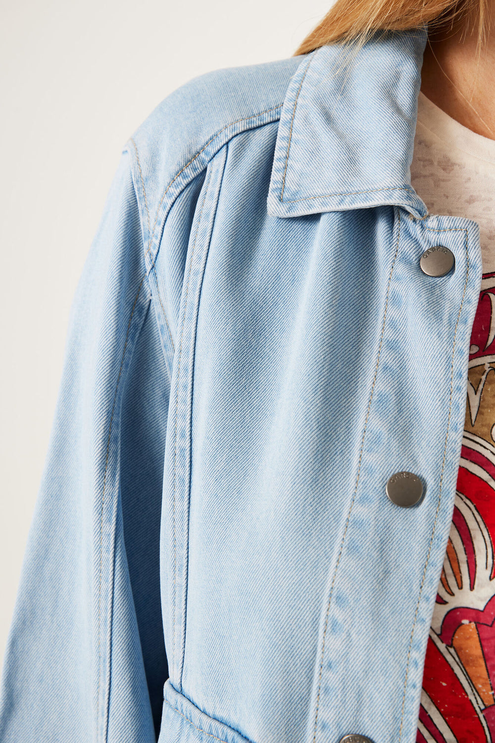 Jeansjas LIGHT BLUE DENIM - GARCIA