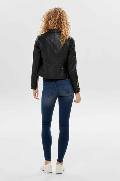 Veste en simili cuir Noir - ONLY®