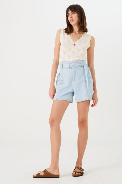 Bermuda LIGHT BLUE DENIM - GARCIA