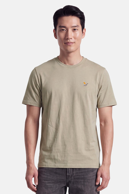 T-shirt met korte mouwen - beige
