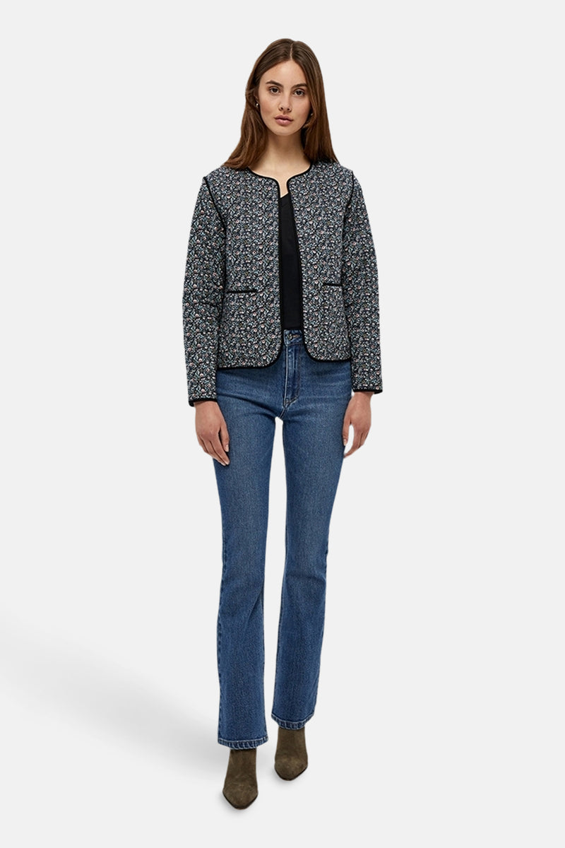 LINDA - mid blue denim