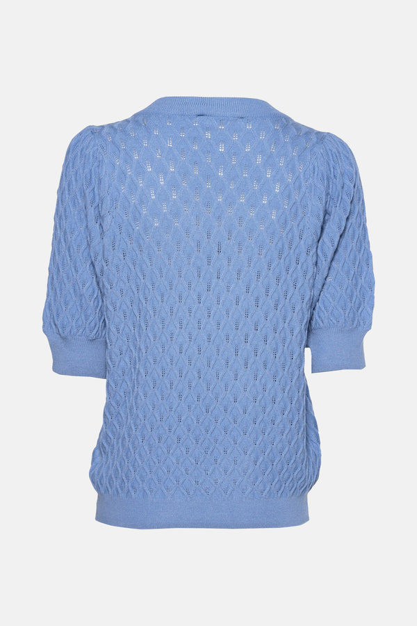 Pull col V Bleu - PEPPERCORN
