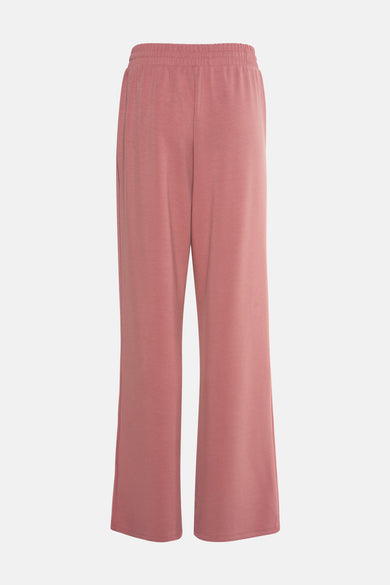 Jogging rose par PEPPERCORN, coupe ample et confortable avec taille élastiquée, en jersey doux.