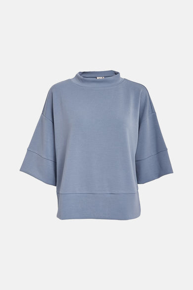 Sweat col rond Bleu - PEPPERCORN