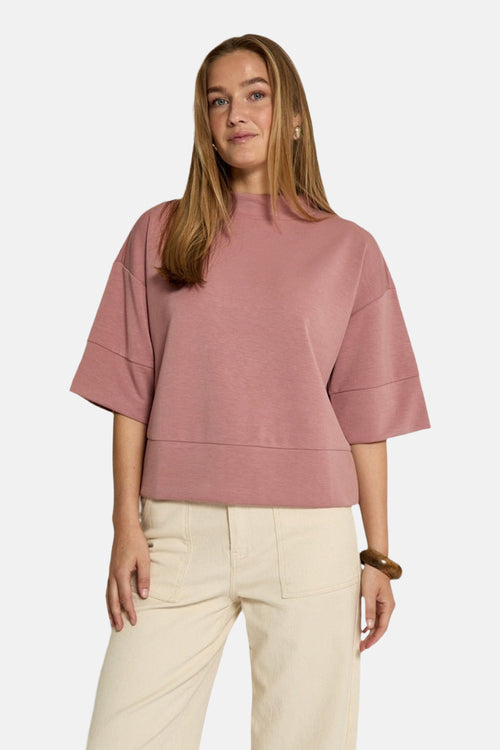 Sweater met ronde hals Roze - PEPPERCORN