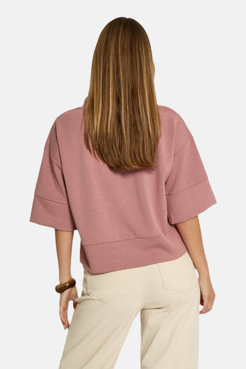 Sweater met ronde hals Roze - PEPPERCORN