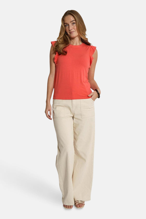 Top (zonder mouwen) CORAIL - PEPPERCORN