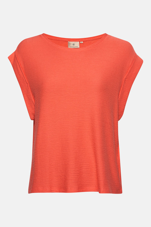 T-shirt à manches courtes - corail