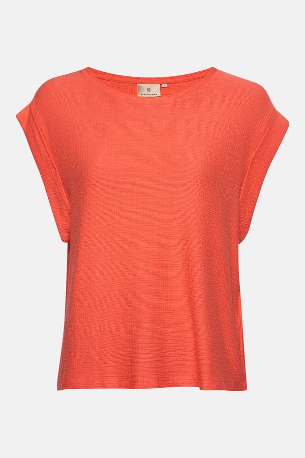 Top (korte mouwen) CORAIL - PEPPERCORN