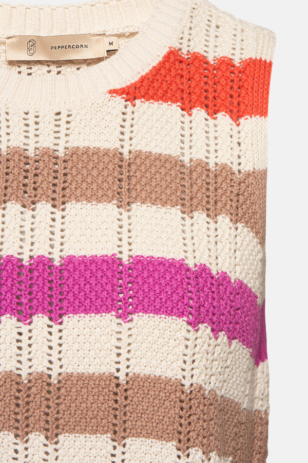Trui met ronde hals CORAIL - PEPPERCORN