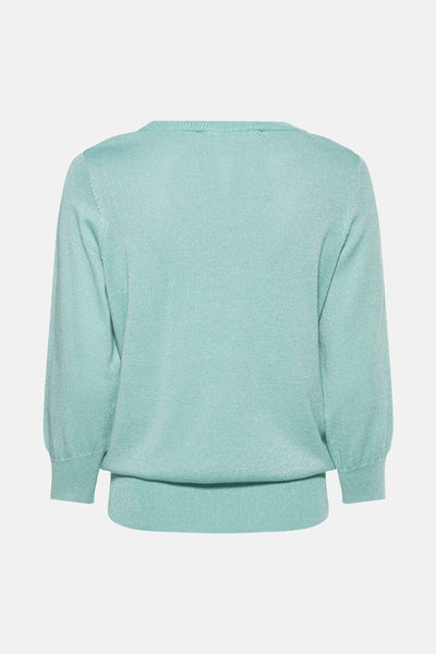 Trui met ronde hals Groen - PEPPERCORN
