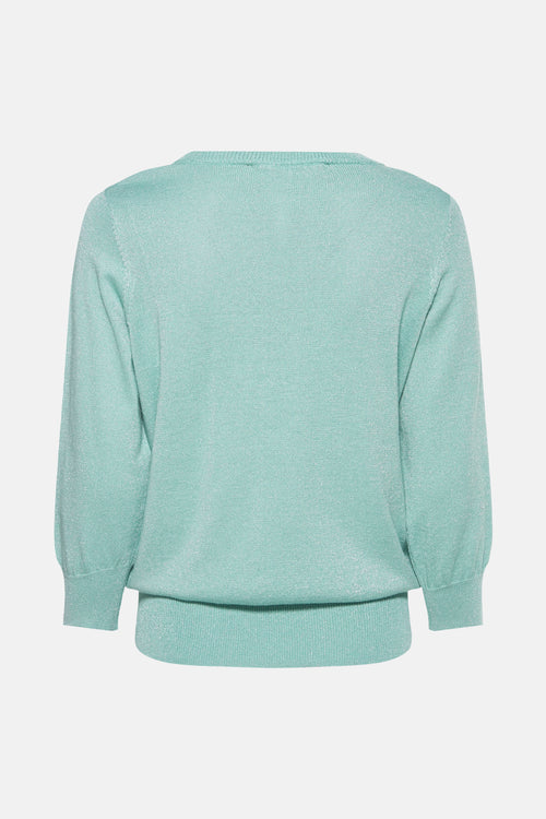 Trui met ronde hals Groen - PEPPERCORN