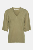 Trui met ronde hals GREEN - PEPPERCORN