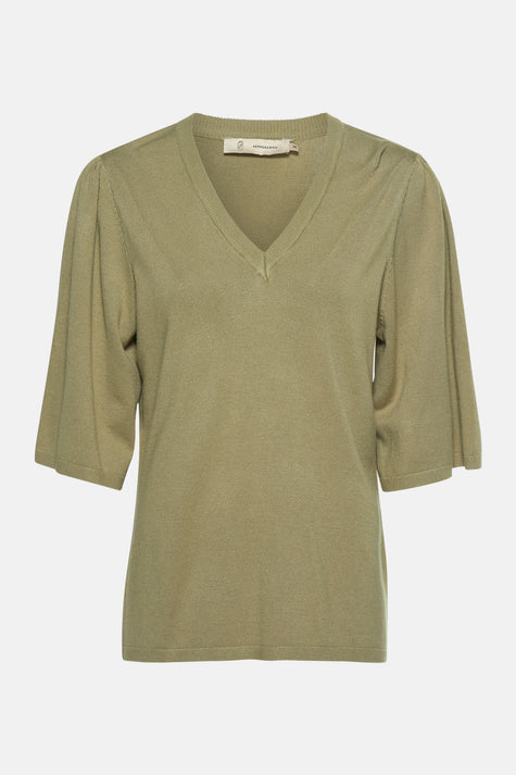 Trui met ronde hals GREEN - PEPPERCORN