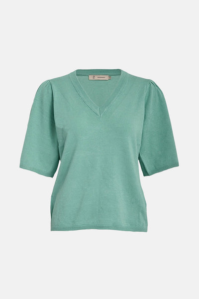 Pull col rond Vert - PEPPERCORN