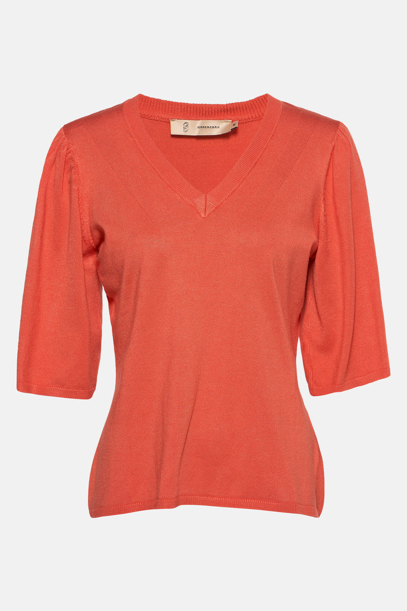 Pull col rond CORAIL - PEPPERCORN