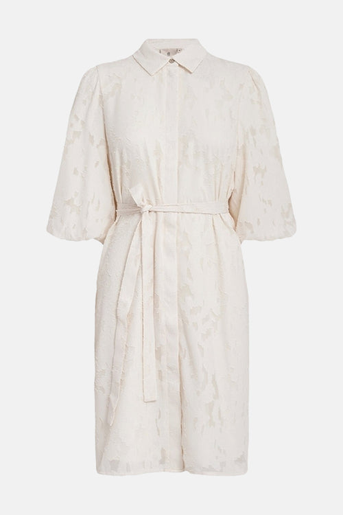 Robe courte - écru
