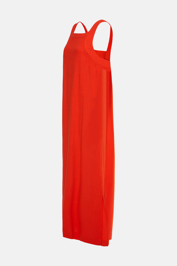 	Dames tops kleed zonder mouw CORAIL - PEPPERCORN