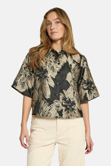 Chemise à manches courtes - multicolore