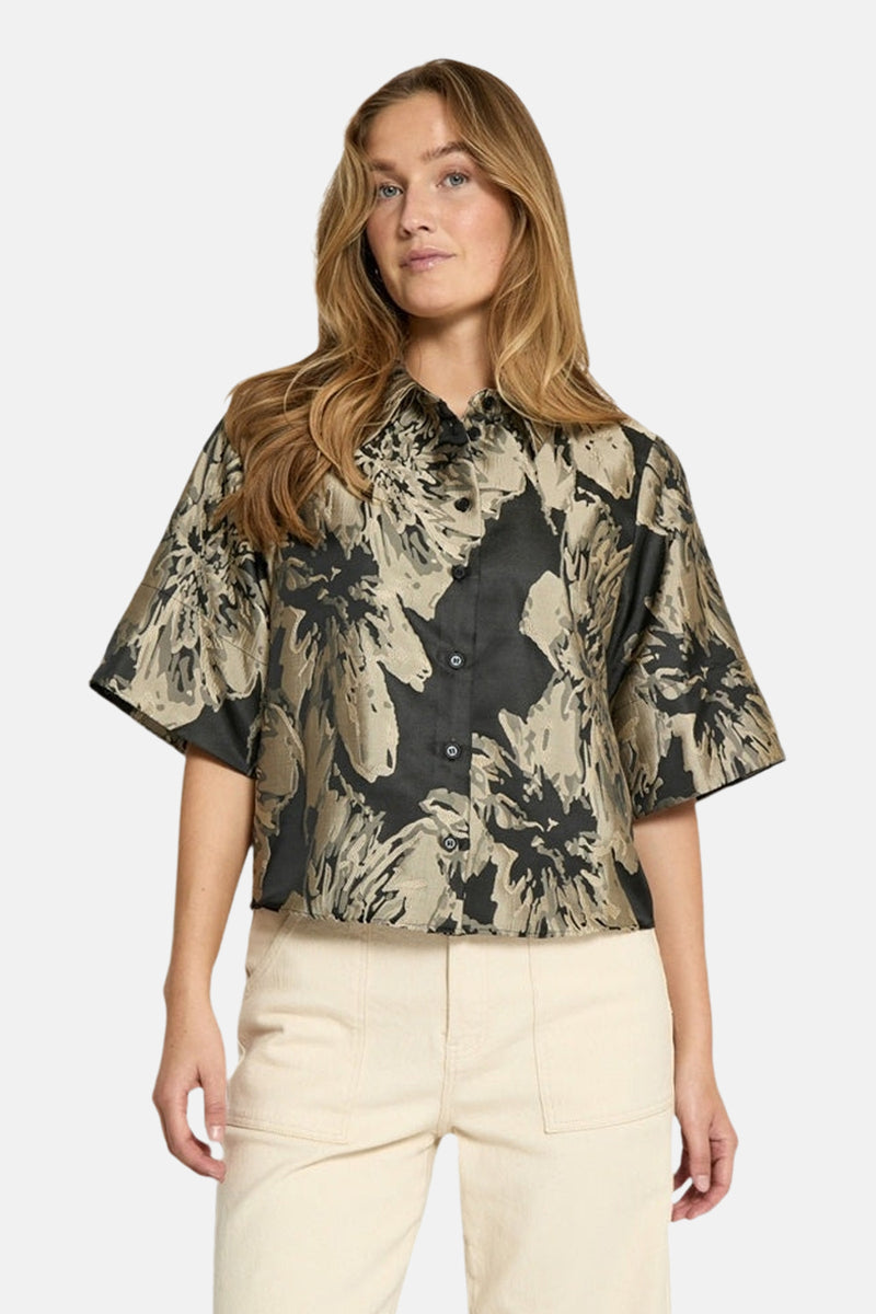 Chemise à manches courtes - multicolore