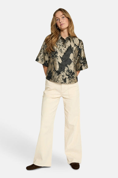 Chemise à manches courtes - multicolore