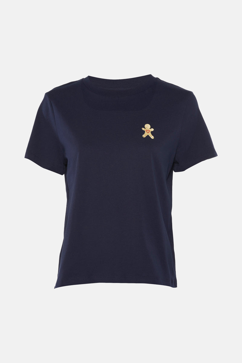 T-shirt met korte mouwen - blauw