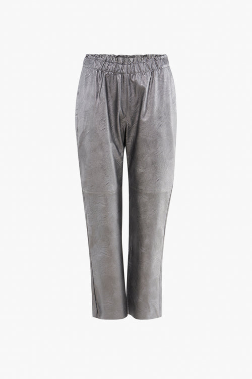Pantalon coloré Gris - Le Temps des Cerises