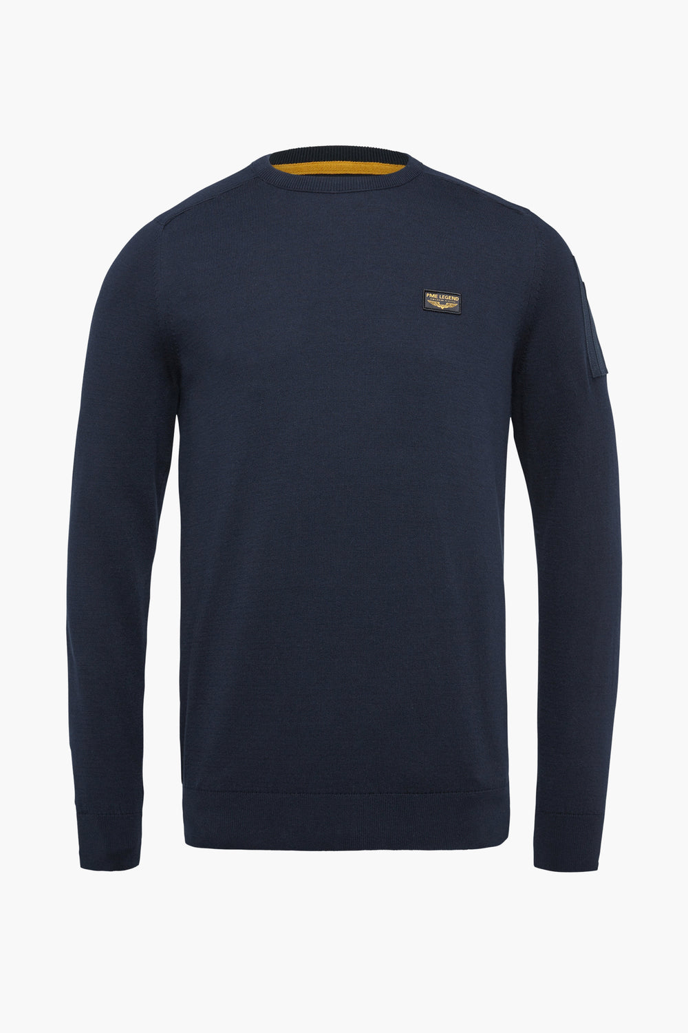 Pull col rond Bleu - PME LEGEND