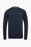 Pull col rond Bleu - PME LEGEND