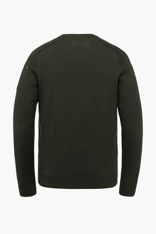 Pull col rond Gris - PME LEGEND