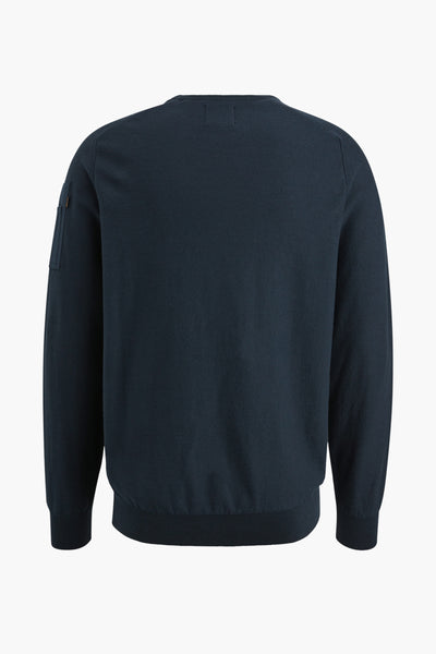 Pull col rond Bleu - PME LEGEND