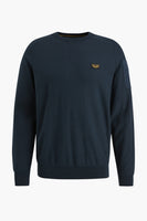 Pull col rond Bleu - PME LEGEND