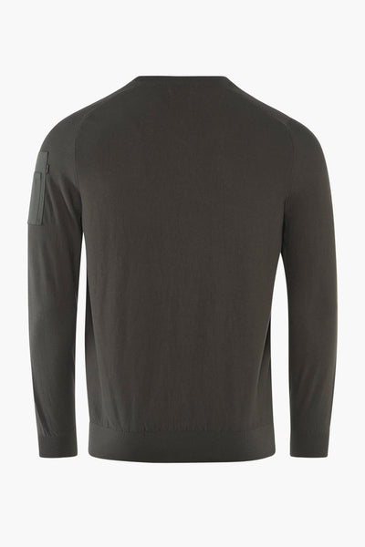 Pull col rond Vert - Pme Legend