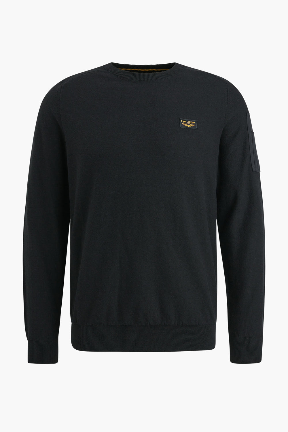 Pull col rond Noir - Pme Legend