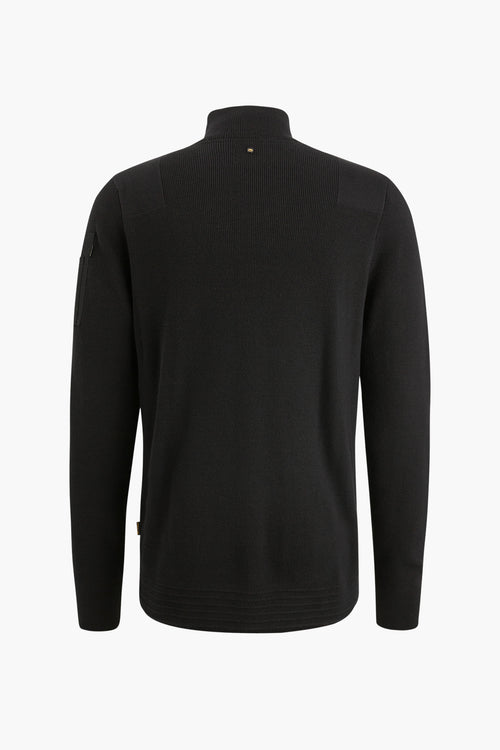 Pull col roulé Noir - Pme Legend