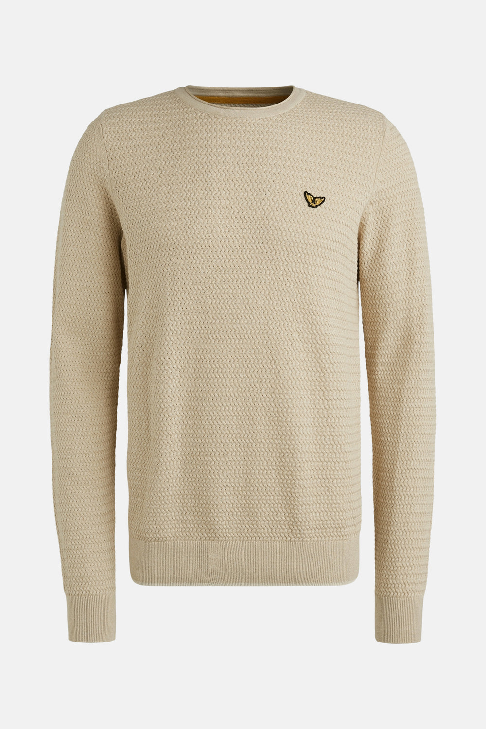 Pull col rond Beige - PME LEGEND