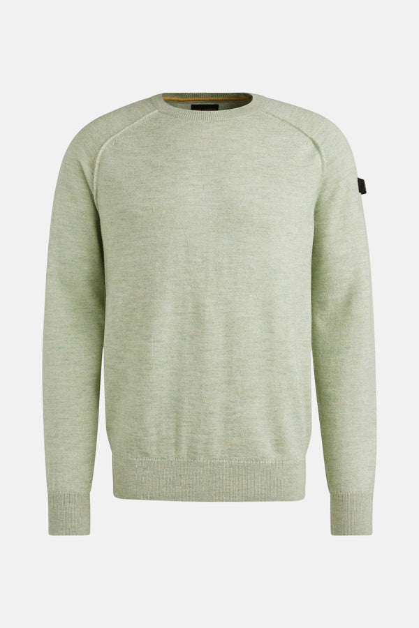 Pull col rond Vert - PME LEGEND