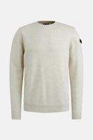 Pull met ronde hals - Beige