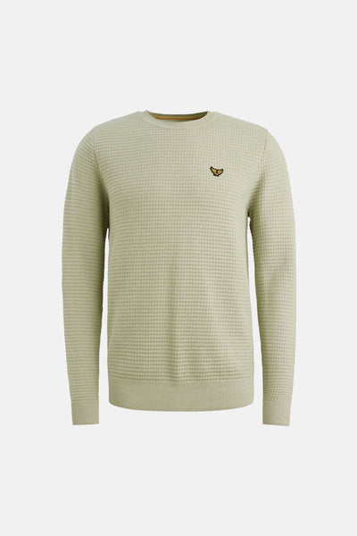 Pull met ronde hals - Groen
