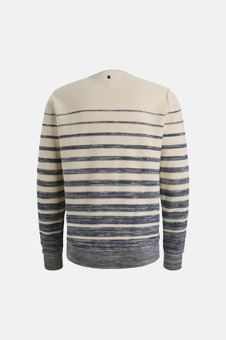 Pull O-hals - ecru