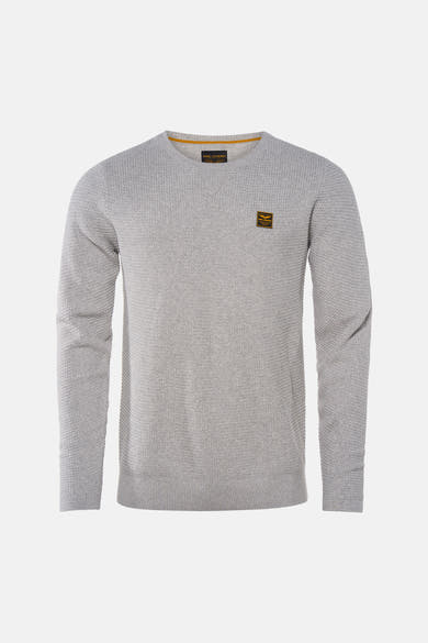 Pull O-hals - grijs