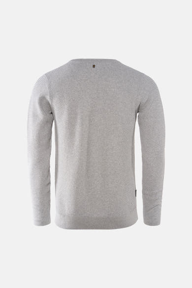 Pull O-hals - grijs